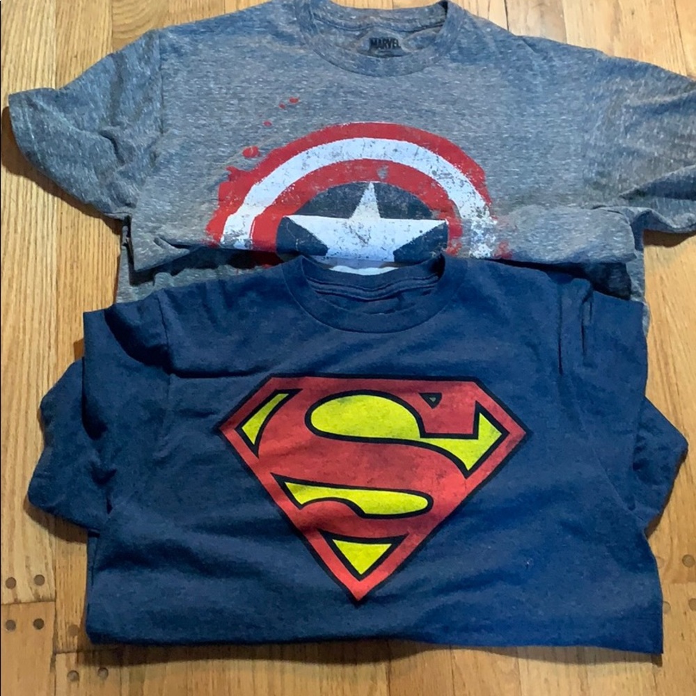 Super Hero T-shirt Lot